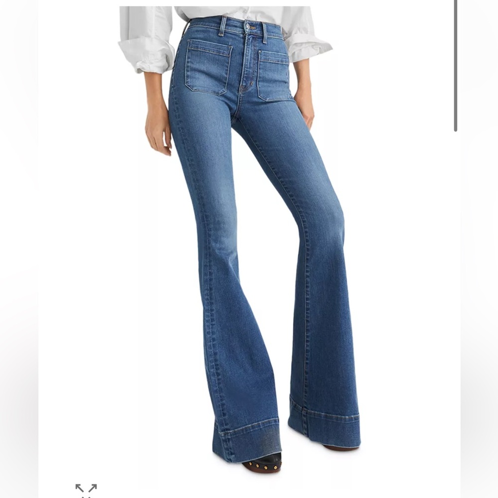 Veronica Beard Sheridan Exaggerated Flare High Rise 25